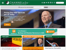 Tablet Screenshot of channele2e.com